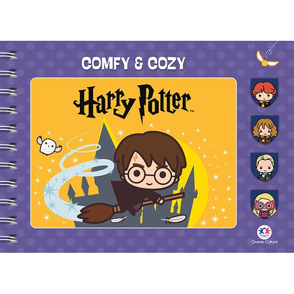 Livro para colorir infantil, Harry Potter Cozy, Ciranda Cultural PT 1 UN