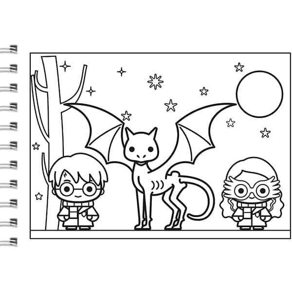 Livro para colorir infantil, Harry Potter Cozy, Ciranda Cultural PT 1 UN