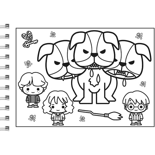 Livro para colorir infantil, Harry Potter Cozy, Ciranda Cultural PT 1 UN