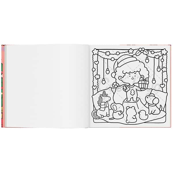Livro para colorir Natal Quentinho Cozy, Harper Collins - PT 1 UN Livro para colorir Natal Quentinho Cozy, Harper Collins - PT 1 UN