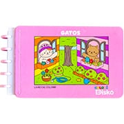 Livro para colorir Colorê Gato Wire-o WR42E303 Diskô PT 1 UN Livro para colorir Colorê Gato Wire-o WR42E303 Diskô PT 1 UN