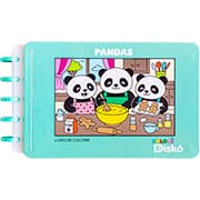 Livro para colorir Colorê Panda Wire-o WR42E305 Diskô PT 1 UN