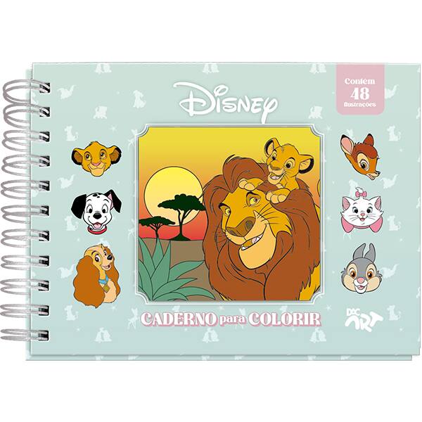 Livro para colorir infantil Smart, Disney Classics, com 30 adesivos, 5411, DAC - PT 1 UN Livro para colorir infantil Smart, Disney Classics, com 30 adesivos, 5411, DAC - PT 1 UN