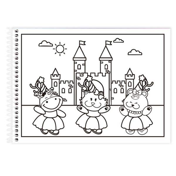 Caderno p/ colorir Pop Pet 40fls 2648341 Spiral Pop PT 1 UN Caderno p/ colorir Pop Pet 40fls 2648341 Spiral Pop PT 1 UN