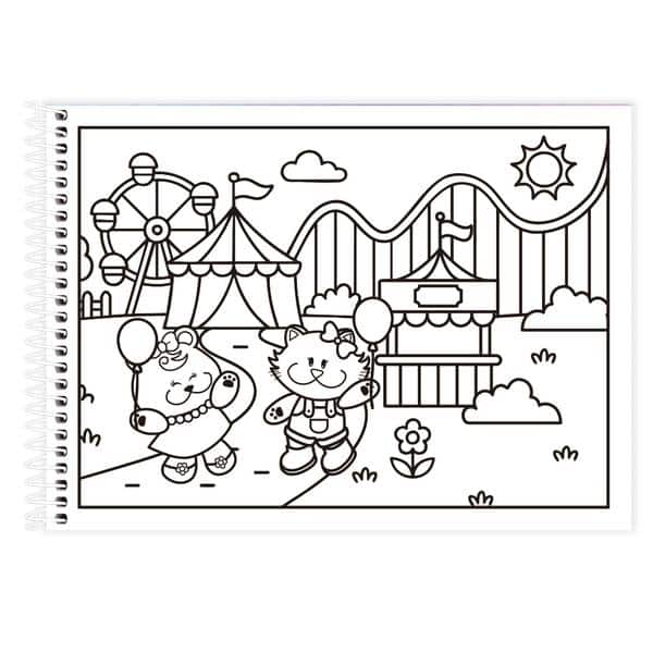 Caderno p/ colorir Pop Pet 40fls 2648341 Spiral Pop PT 1 UN Caderno p/ colorir Pop Pet 40fls 2648341 Spiral Pop PT 1 UN