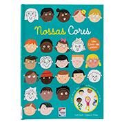 Livro para colorir infantil com 100 adesivos, Nossas Cores, Happy Books - PT 1 UN Livro para colorir infantil com 100 adesivos, Nossas Cores, Happy Books - PT 1 UN