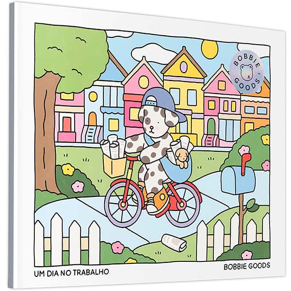Livro para colorir infantil Bobbie Goods, Dia no Trabalho, Harper Collins - PT 1 UN