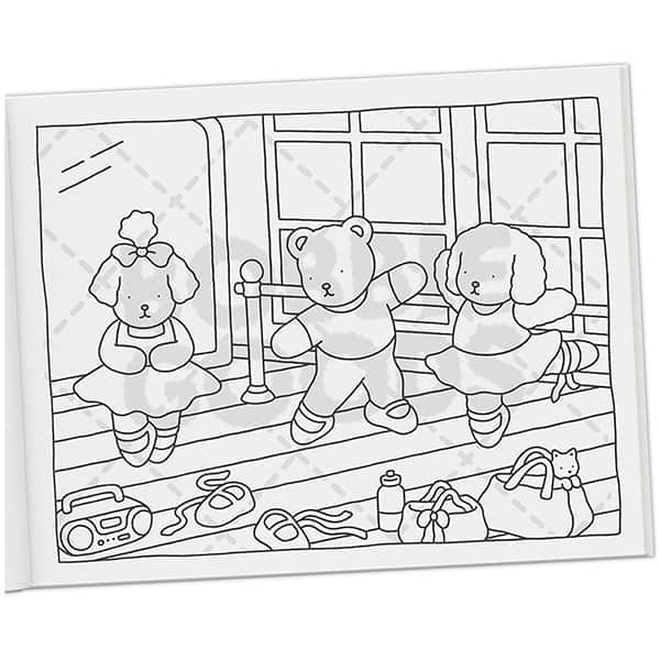 Livro para colorir infantil Bobbie Goods, Dia no Trabalho, Harper Collins - PT 1 UN