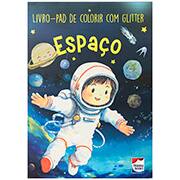 Livro para colorir infantil Espaço Glitter, 319147, Happy Books - PT 1 UN Livro para colorir infantil Espaço Glitter, 319147, Happy Books - PT 1 UN