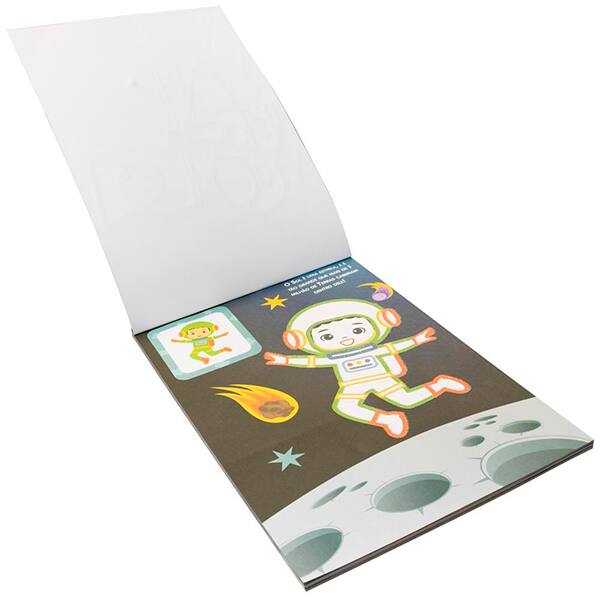 Livro para colorir infantil Espaço Glitter, 319147, Happy Books - PT 1 UN