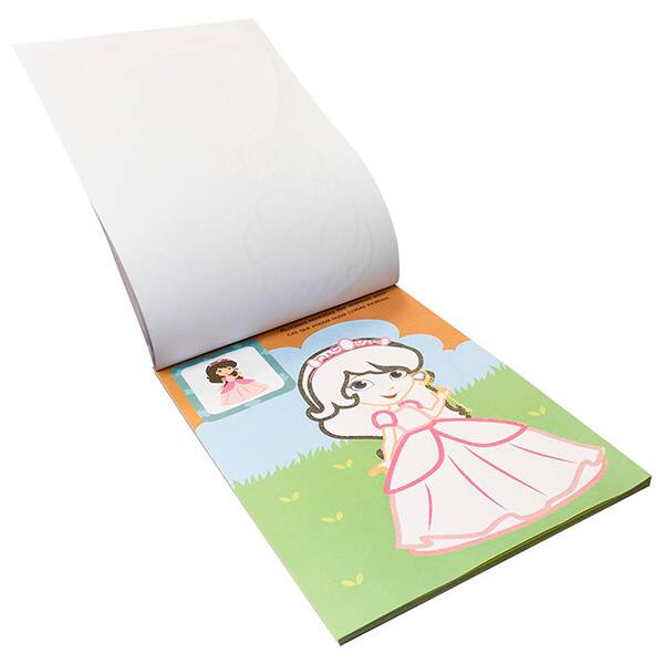 Livro para colorir infantil Princesas Glitter, 319155, Happy Books - PT 1 UN
