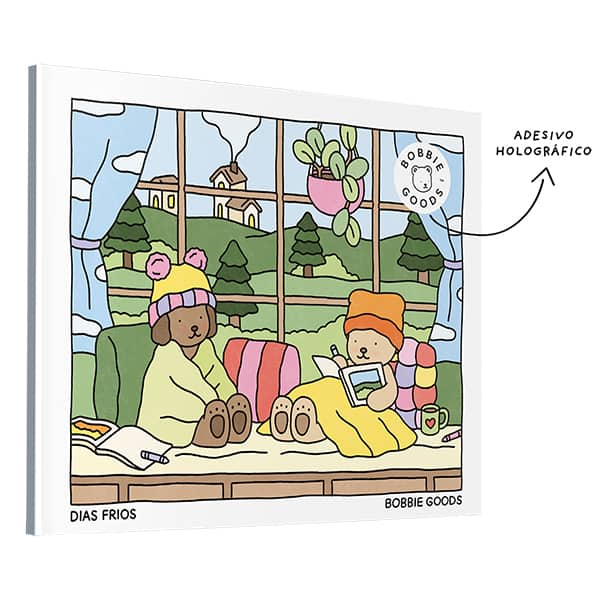 Livro para colorir infantil Bobbie Goods, Dias Frios, Harper Collins - PT 1 UN