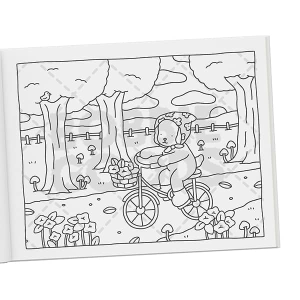 Livro para colorir infantil Bobbie Goods, Dias Frios, Harper Collins - PT 1 UN