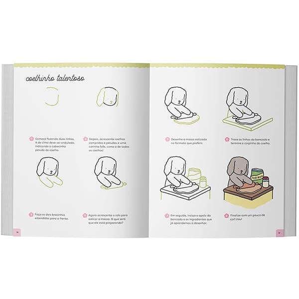 Livro infantil Bobbie Goods, Desenhar Coisas Fofas, Sextante - PT 1 UN