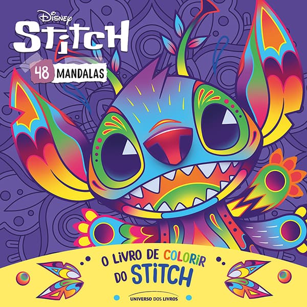 Livro para colorir Stitch, Catavento - PT 1 UN
