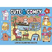 Livro para colorir, Cute & Comfy, Super Extra, edição 04, Ed Online - PT 1 UN Livro para colorir, Cute & Comfy, Super Extra, edição 04, Ed Online - PT 1 UN