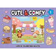 Livro para colorir, Cute & Comfy, Super Extra, edição 01, Ed Online - PT 1 UN Livro para colorir, Cute & Comfy, Super Extra, edição 01, Ed Online - PT 1 UN