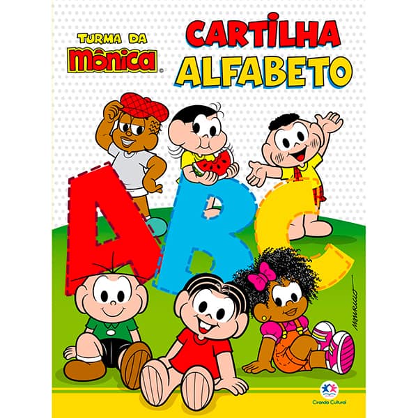 Livro infantil Cartilha Turma da Mônica 016517 Ciranda Cultural PT 1 UN