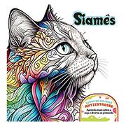 Livro para colorir Siamês, 9786585662, Catavento - PT 1 UN Livro para colorir Siamês, 9786585662, Catavento - PT 1 UN