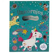 Livro para colorir infantil com adesivos, Unicórnios, Happy Books - PT 1 TB Livro para colorir infantil com adesivos, Unicórnios, Happy Books - PT 1 TB