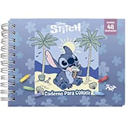 Livro para colorir Stitch, 48 ilustrações, 30 adesivos, DAC - PT 1 UN Livro para colorir Stitch, 48 ilustrações, 30 adesivos, DAC - PT 1 UN