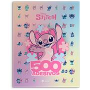Livro para colorir infantil com 500 adesivos, Stitch e Angel, Culturama - PT 1 UN Livro para colorir infantil com 500 adesivos, Stitch e Angel, Culturama - PT 1 UN