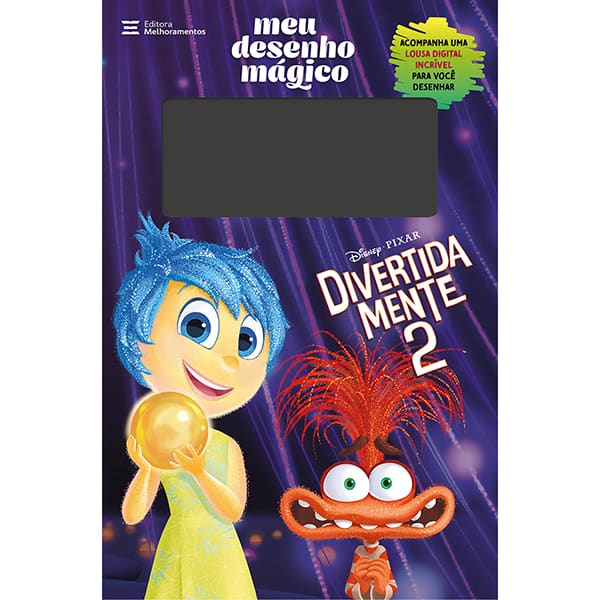Livro infantil Meu Desenho Mágico, Divertida Mente 2, Melhoramentos - PT 1 UN