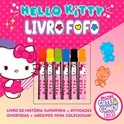 Livro p/ colorir infantil canetinha Hello Kitty 36042 Ed Online PT 1 UN