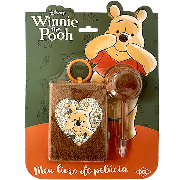 Diário infantil, Meu livro de pelúcia Disney Pooh, D8340, Dcl - PT 1 UN Diário infantil, Meu livro de pelúcia Disney Pooh, D8340, Dcl - PT 1 UN