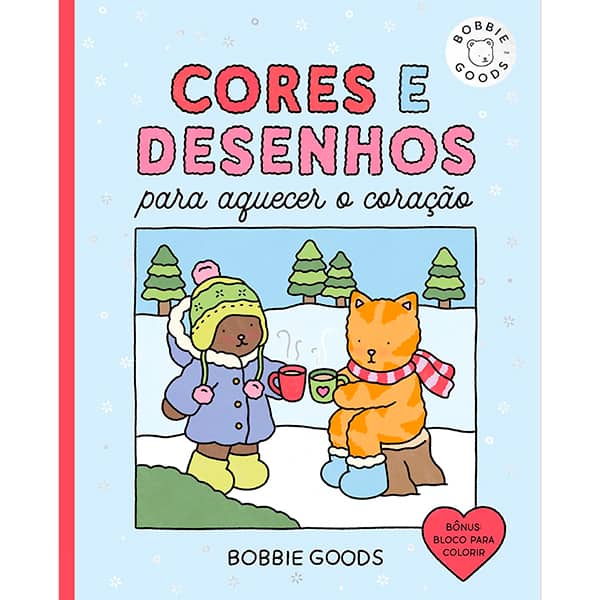 Livro infantil Bobbie Goods, Cores e Desenhos, 32 páginas, Sextante - PT 1 UN