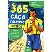 Livro infantil 365 caça-palavras Futebol, 224 páginas, Ciranda Cultural - PT 1 UN