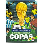 Livro para colorir Copas Craques Lendarios, 96 páginas, 323071, Happy Books - PT 1 UN Livro para colorir Copas Craques Lendarios, 96 páginas, 323071, Happy Books - PT 1 UN