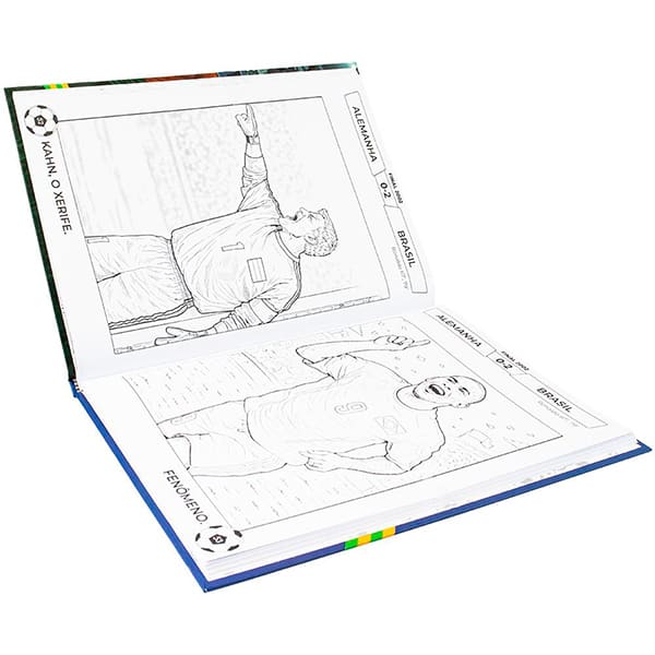 Livro para colorir Copas Craques Lendarios, 96 páginas, 323071, Happy Books - PT 1 UN Livro para colorir Copas Craques Lendarios, 96 páginas, 323071, Happy Books - PT 1 UN