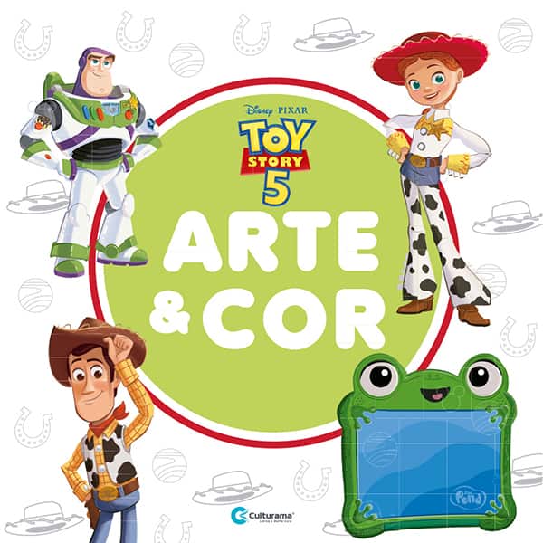 Livro para Colorir Infantil Arte e Cor, Toy Story 5, Culturama - PT 1 UN Livro para Colorir Infantil Arte e Cor, Toy Story 5, Culturama - PT 1 UN