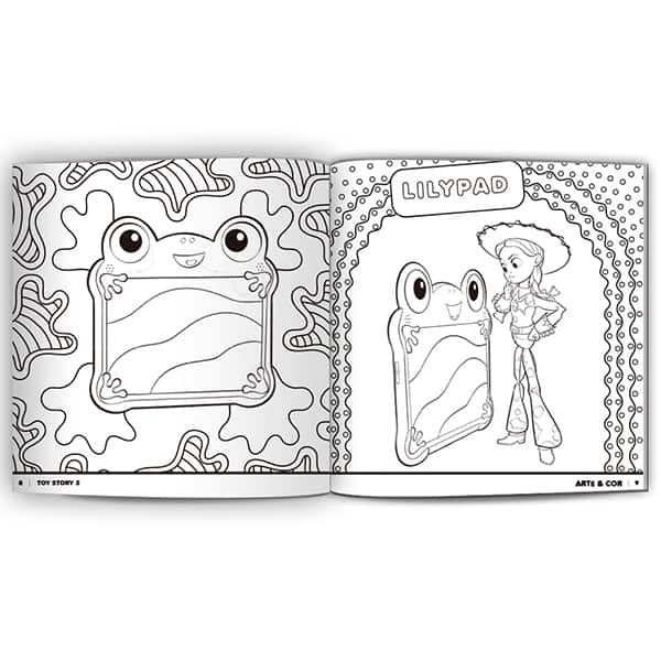 Livro para Colorir Infantil Arte e Cor, Toy Story 5, Culturama - PT 1 UN Livro para Colorir Infantil Arte e Cor, Toy Story 5, Culturama - PT 1 UN