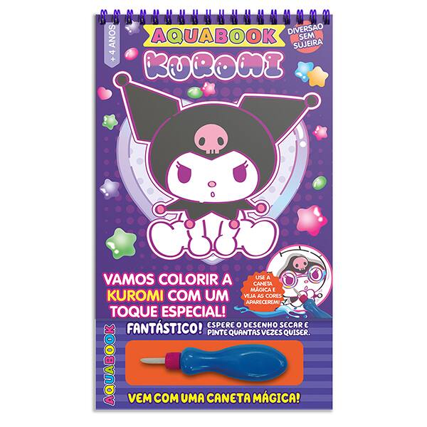 Livro de colorir infantil Aquabook Hello Kitty, Ciranda cultural - PT 1 UN Livro de colorir infantil Aquabook Hello Kitty, Ciranda cultural - PT 1 UN