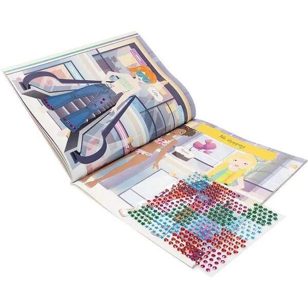 Livro infantil Cole e Decore: Dia de Compras, 321427, Happy Books - PT 1 UN