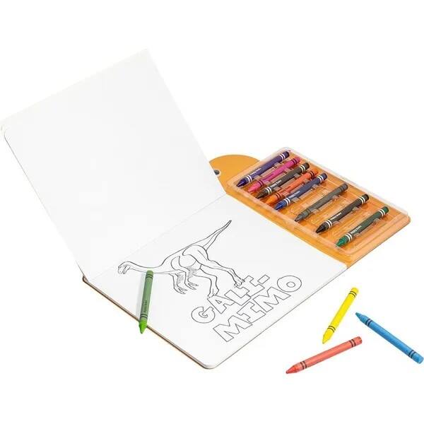 Livro para Colorir Infantil Olhinhos Criativos, Dinos, com 12 Gizes, 318744, Happy Books - PT 1 UN Livro para Colorir Infantil Olhinhos Criativos, Dinos, com 12 Gizes, 318744, Happy Books - PT 1 UN