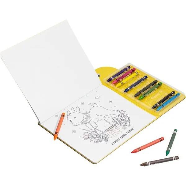 Livro para Colorir Infantil Olhinhos Criativos, Fazenda, com 12 Gizes, Happy Books - PT 1 UN Livro para Colorir Infantil Olhinhos Criativos, Fazenda, com 12 Gizes, Happy Books - PT 1 UN