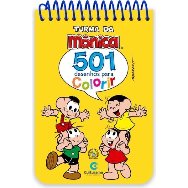 Livro para Colorir Infantil Turma da Mônica - Edição Especial, Culturama - PT 1 UN Livro para Colorir Infantil Turma da Mônica - Edição Especial, Culturama - PT 1 UN