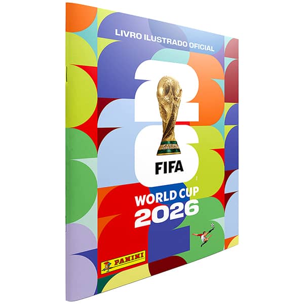 Álbum de figurinha Copa do Mundo da Fifa 2026™, Brochura, Panini - PT 1 UN