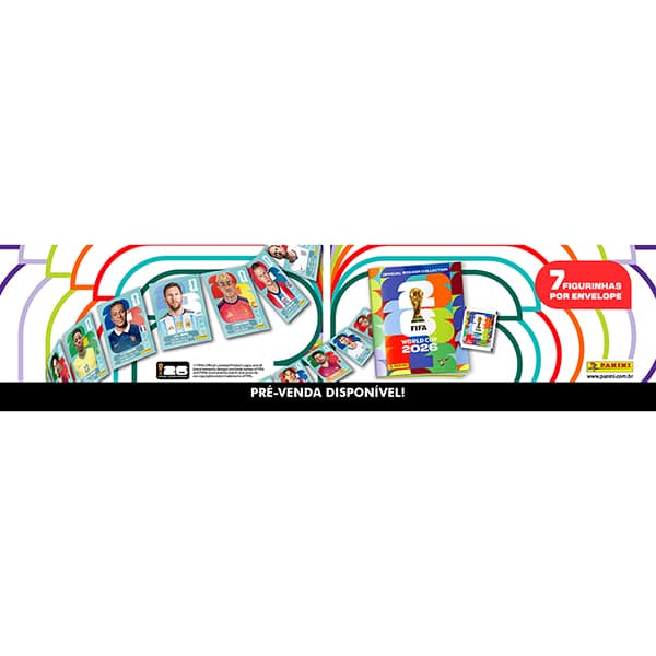 Álbum de figurinha Copa do Mundo da Fifa 2026™, Brochura, Panini - PT 1 UN