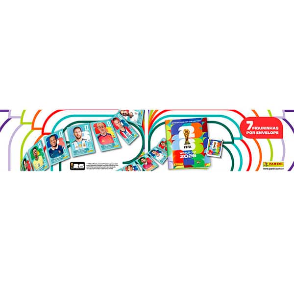 Álbum de figurinha Copa do Mundo da FIFA 2026™, Capa Dura, Panini - PT 1 UN Álbum de figurinha Copa do Mundo da FIFA 2026™, Capa Dura, Panini - PT 1 UN