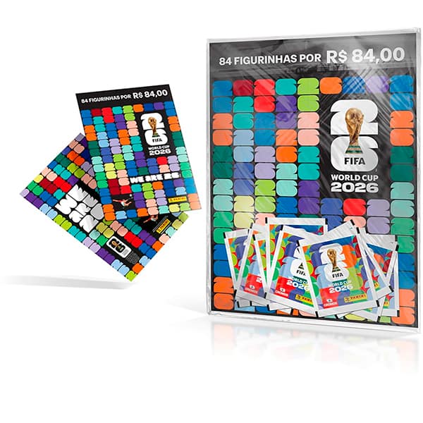 Pack de Figurinhas Copa do Mundo da FIFA 2026™, Panini - BT 1 UN