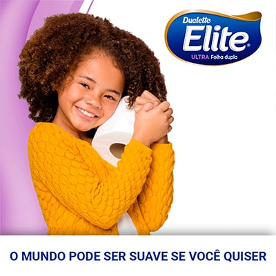 Papel Higiênico folha dupla, 30m, Leve 12 Pague 11, Dualette Elite, Softys - PT 12 RL