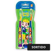 Escova de dente Luccas Neto, com ventosa, 51828,  Jadefrog - CX 2 UN Escova de dente Luccas Neto, com ventosa, 51828,  Jadefrog - CX 2 UN
