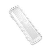 Porta escova dental linha fit, Transparente, 687, Sanremo - PT 1 UN Porta escova dental linha fit, Transparente, 687, Sanremo - PT 1 UN