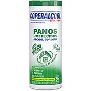 Pano umedecido Bacfree 70 Ação Prolongada eucalipto Coperalcool PT 35 UN Pano umedecido Bacfree 70 Ação Prolongada eucalipto Coperalcool PT 35 UN