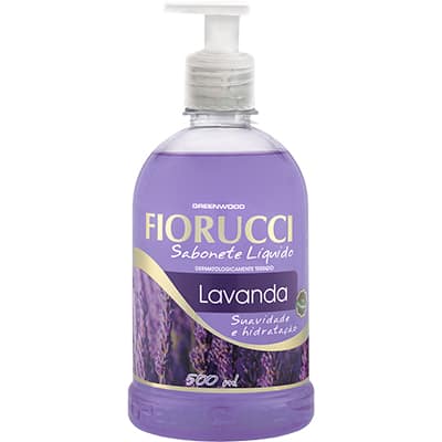 Sabonete líquido lavanda 500ml 8116 Fiorucci PT 1 UN