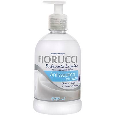 Sabonete líquido antisséptico pH neutro 500ml 8119 Fiorucci PT 1 UN